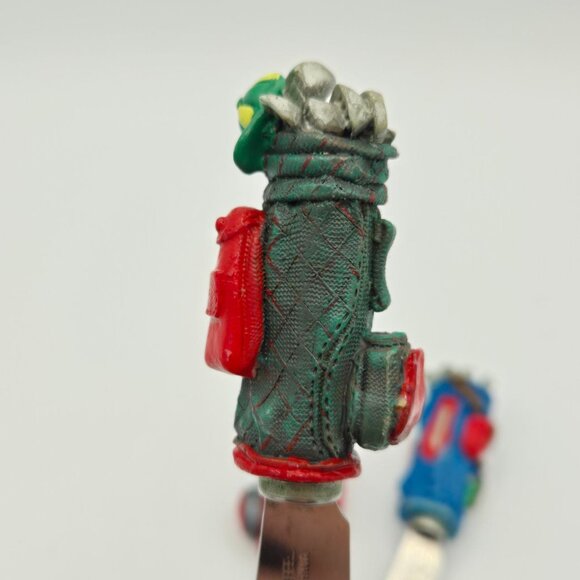 Golf Theme Cheese Spreaders – Set of 3 Golf Bag Butter Knives – Golf Party Decor - Picture 8 of 9